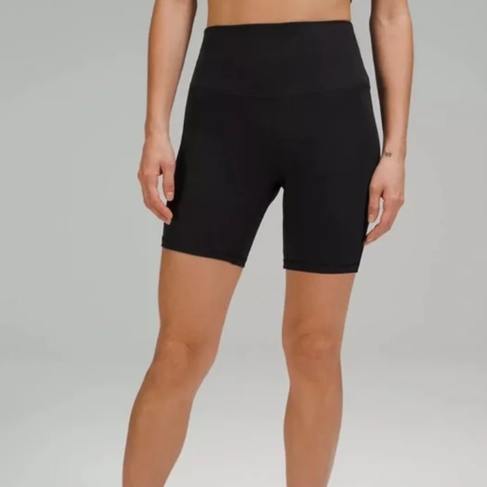 Lululemon High-Waisted Biker Shorts
